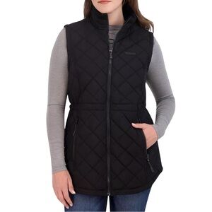 Nautica Quilted Puffer Vest Large Sleeveless Water Resistant Spring Fall Layer